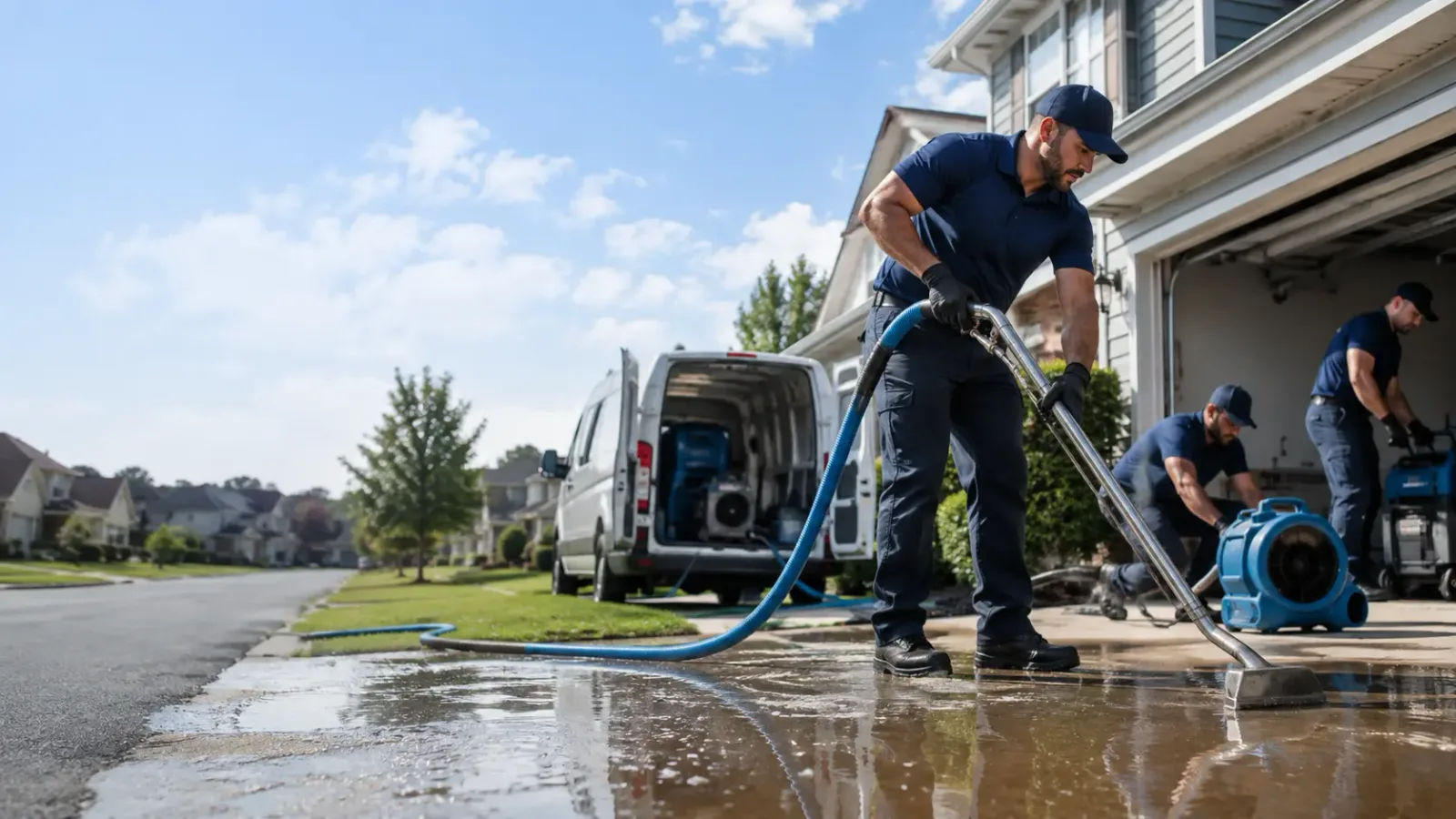 Flood Damage Restoration in Dyess Afb, TX